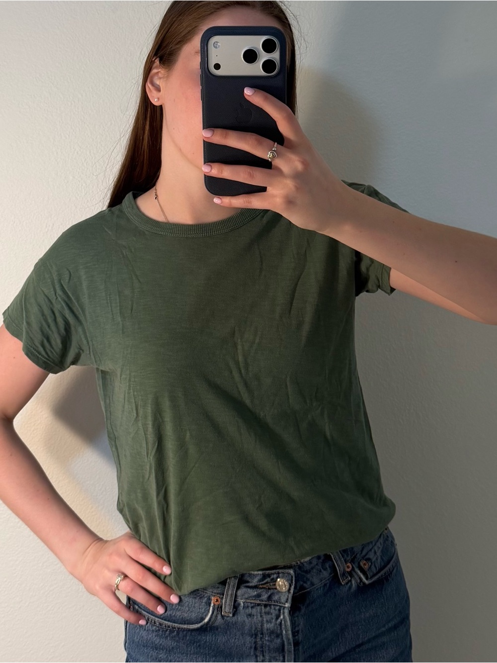 Madewell Green Basic Tee